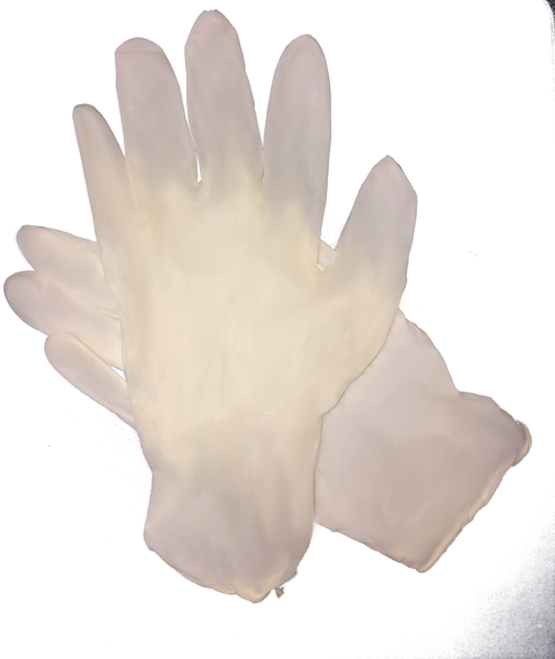 Organic Nitrile Gloves Transparent